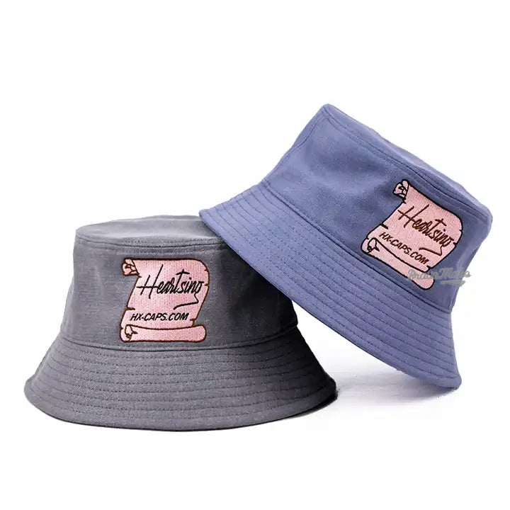 OEM summer outdoor sport cotton fisherman bucket boonie caps with string custom logo wide brim hat