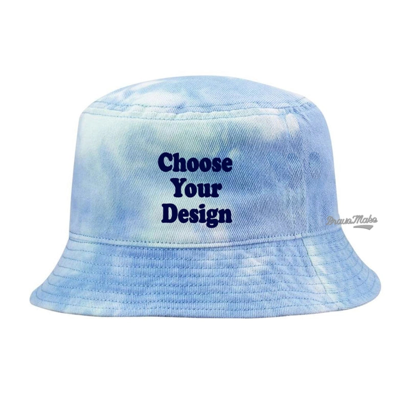 Wholesale High Quality Fashion Tie Dye Fisherman Hat Custom Logo Outdoor Bucket Hat