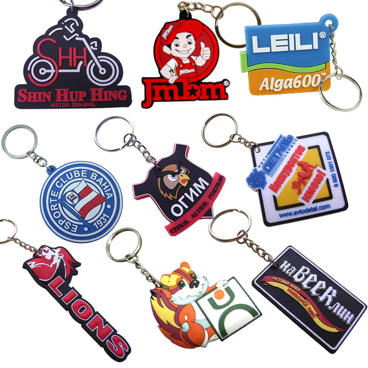 Custom PVC Rubber Keychain