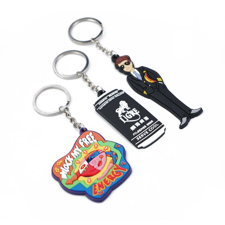 Custom PVC Rubber Keychain