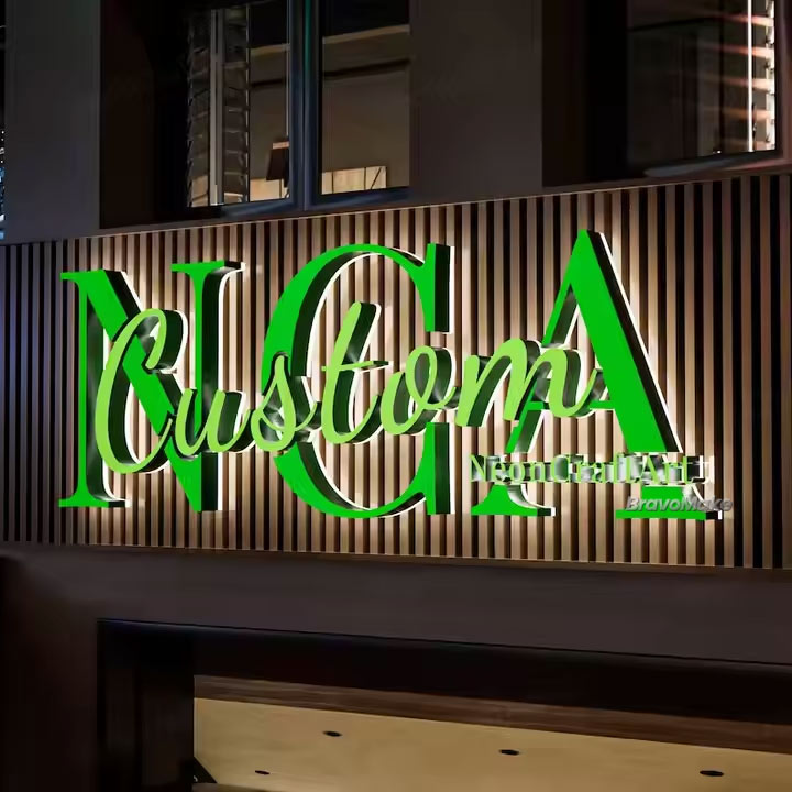 Front and Back Lit Channel Letters & Signs