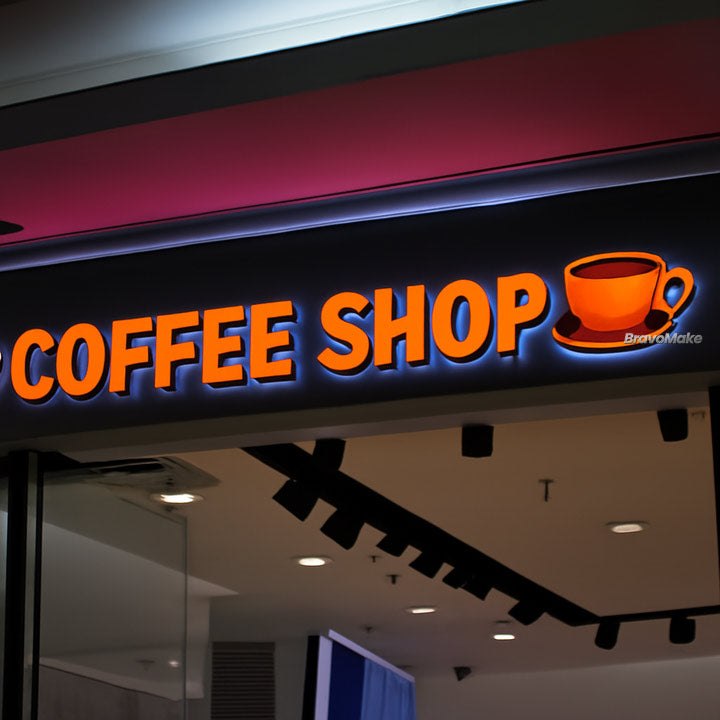 Custom Logo Backlit and Frontlit Letter Sign