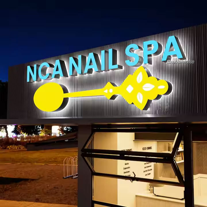 Custom 3D Metal Front and Back Lit Letter Signs