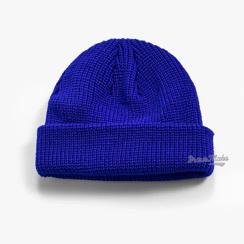 Custom Logo Winter Adults Beanies Customized Various Colors Acrylic Knitted Beanies Hats