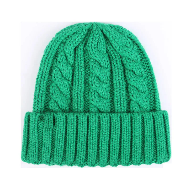 High Quality Knitting Machine Beanie Pattern Outdoor Knit Chunky Beanie Winter Beanie Warm Hat Unisex Warm Winter Hats