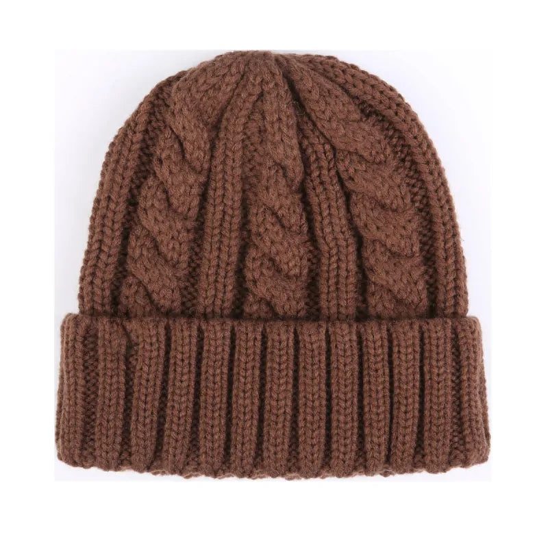 private label big size baggy bennie hat chunky cable knit slouchy beanies winter hats cap for men