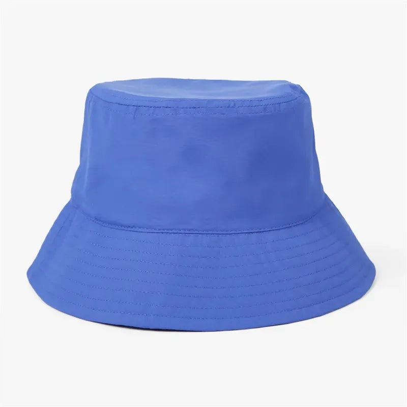 Custom high quality nylon waterproof wide brim sun protection mens fisherman cap custom embroidery bucket hat