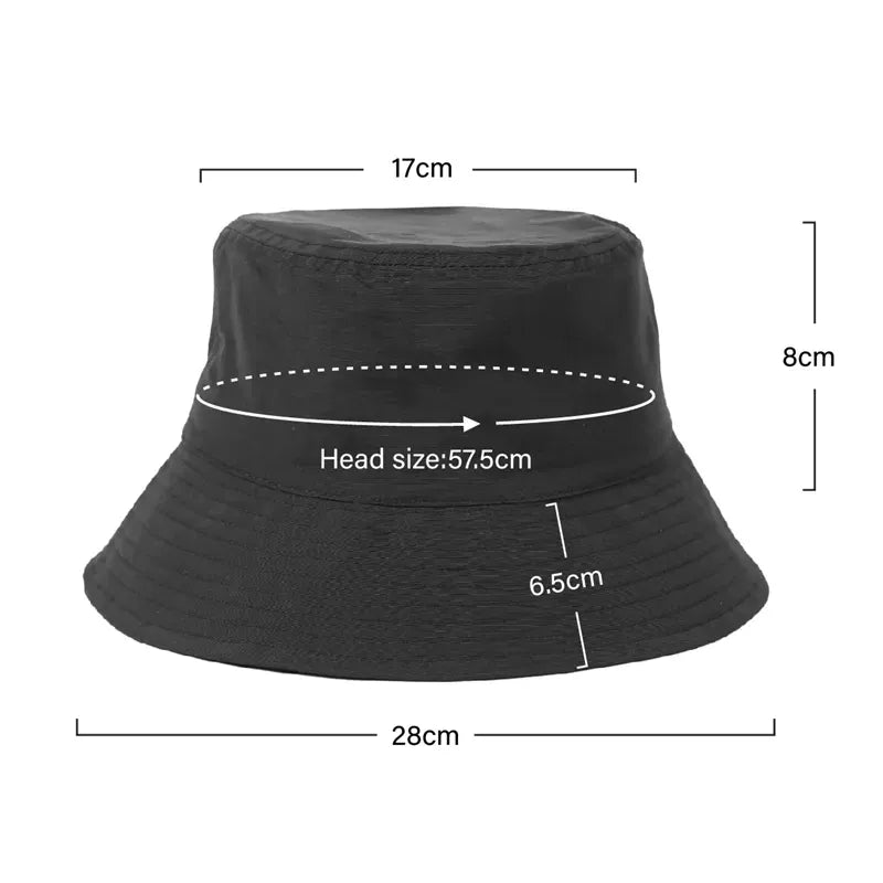 Custom logo Waterproof hiking bucket cap Resistant UV Protection Outdoor nylon Wide Brim Boonie fisherman Bucket Hat