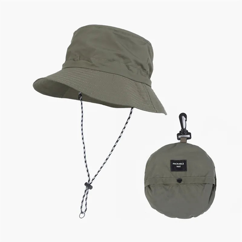 Customize blaze orange hat men and women quick dry bucket hat plain outdoor fishing hunting safari boonie cap