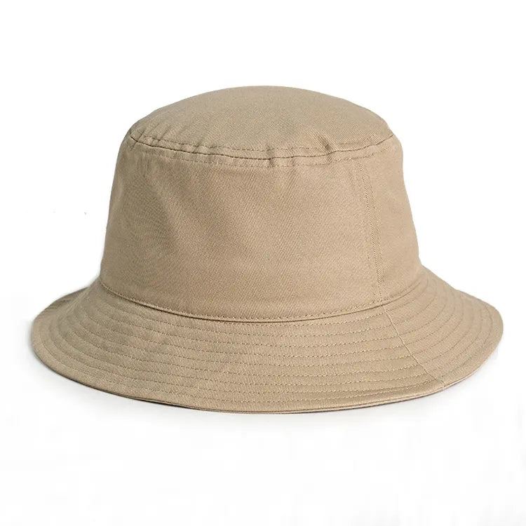 Promotional Personal Brand Embroidery Logo Travel Bucket Hats Custom Blanks Satin Lined Bucket Hat