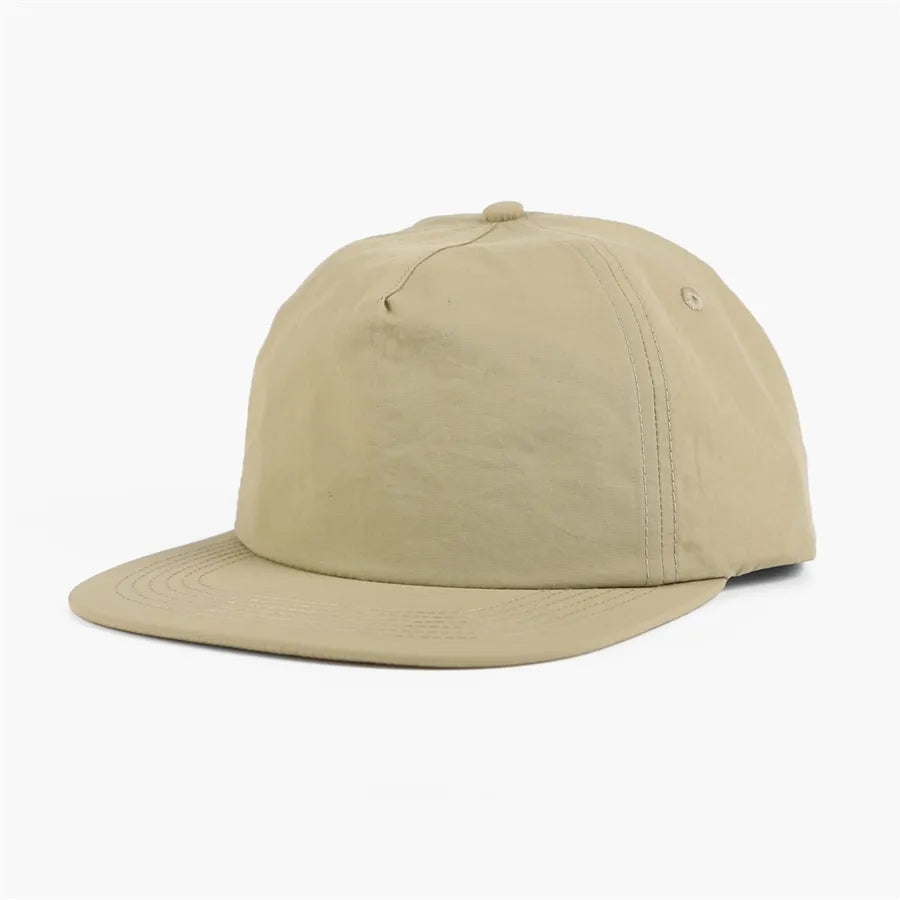 wholesale custom logo 6 panel waxed canvas snapback hat with woven patch