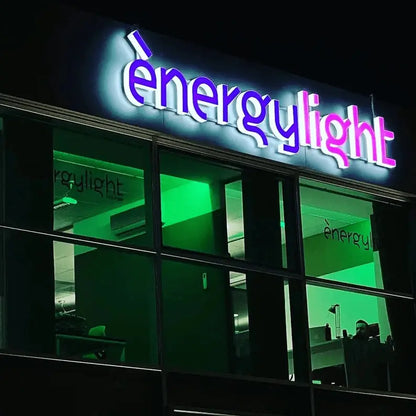 Custom 3D Acrylic Full-Lit Sign For Storefront, Reception, Boutique, Bar, Clinic, Spa, Retail Shop