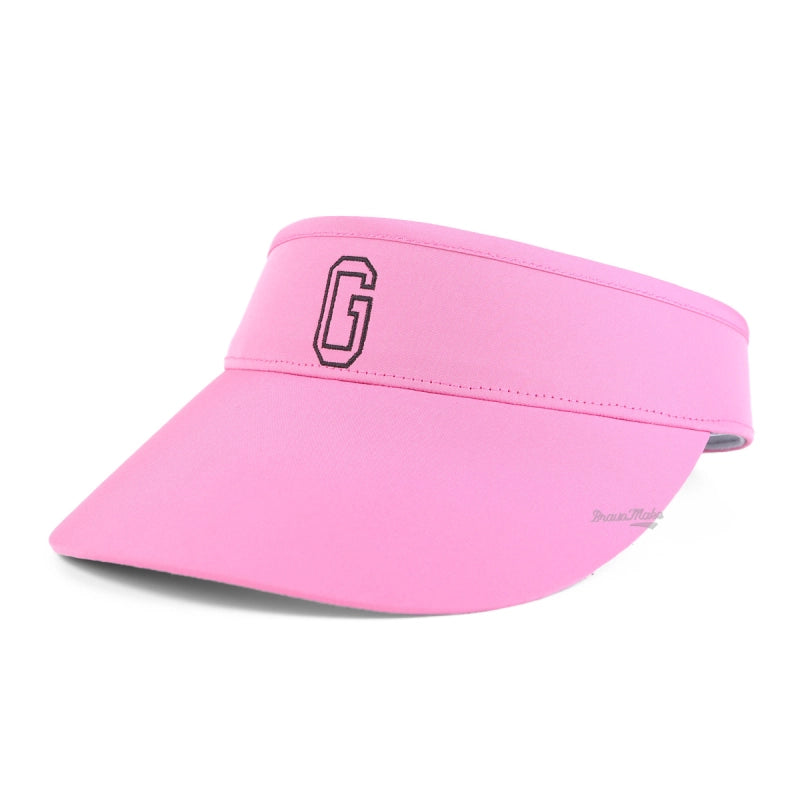 Manufacture High Quality Custom Branded Polyester Nylon Women Casual Golf Visor