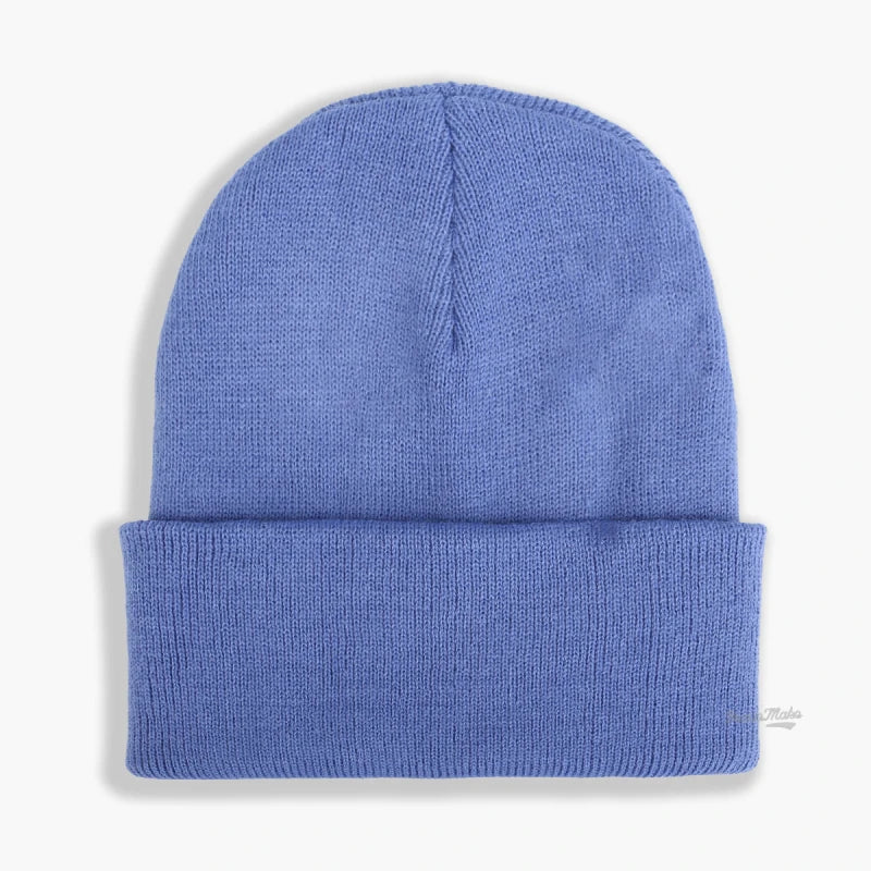 unisex acrylic plain designer custom warm hat solid color cotton winter beanie knit beanieswool hat