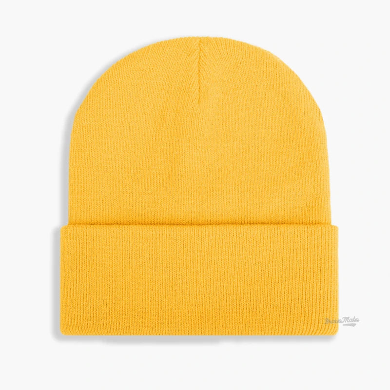 unisex acrylic plain designer custom warm hat solid color cotton winter beanie knit beanieswool hat