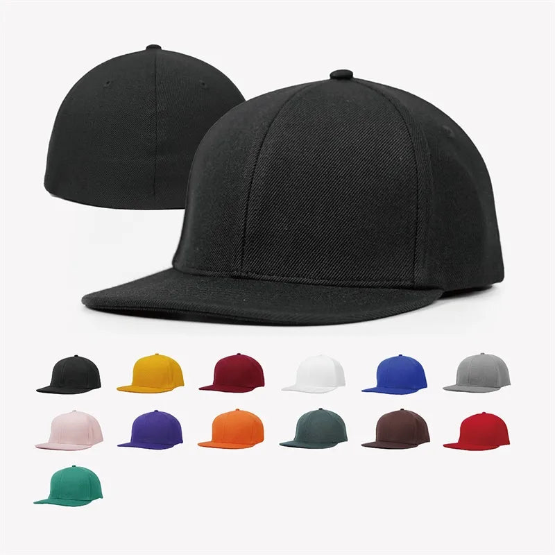 Wholesale New Design Embroidered Soft 6 Panel Custom Flat Bill Men women Sport Basketball Baseball Fitted Snapback Hats Caps