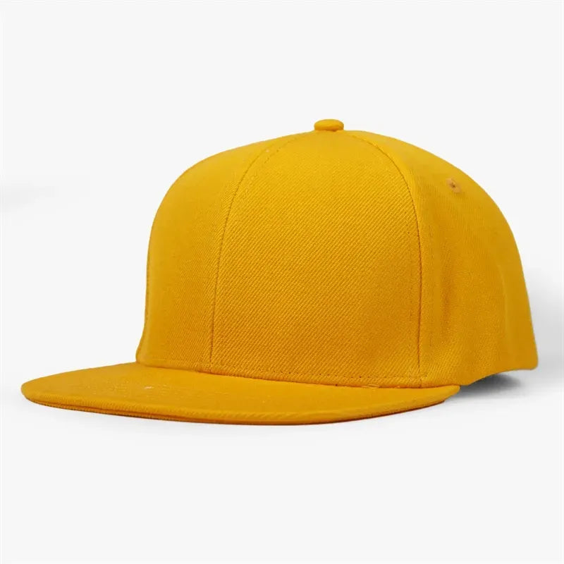 Wholesale Custom 6 Panel Stylish Flat Brim Cotton Gorras Original Mens Hip Hop Hat Snapback Fitted Caps