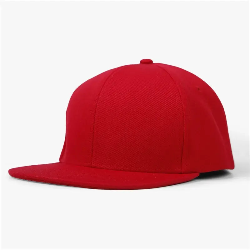 High Quality 6 Panel 3D Embroidery Flat Brim Basketball Fitted Caps Custom Snapback Hats