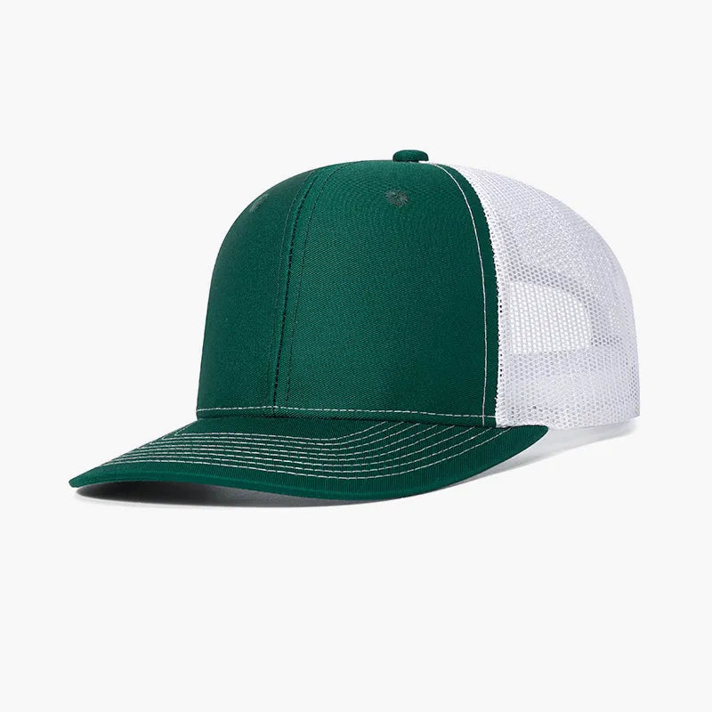 Wholesale Blank 6 Panel Suede Trucker Hat High Quality Structured Mesh Sport Hat In Stock