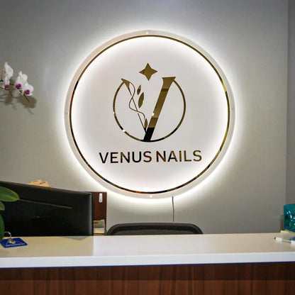 Customized Acrylic Backlit Sign - Neon Acrylic Sign - Light Acrylic Sign