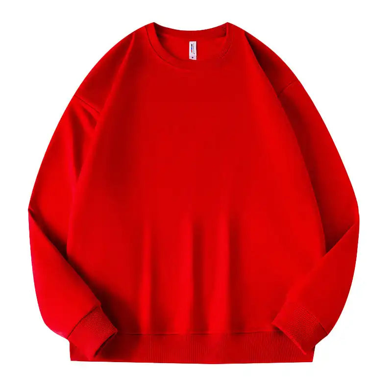 High Quality 350GSM 100% Cotton Drop Shoulder Unisex Oversized Sweatshirt Crew Neck Sweat Shirt