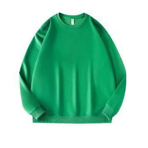 Wholesale 350G Fleece Oversized Sweatshirt Custom Cotton Blank Crewneck Sweatshirt