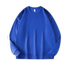 Crewneck Luxury Quality Oversized Drop Shoulder Designer Custom Streetwear Sweatshirt French Terry Plain Men's 100% Heavy Cotton