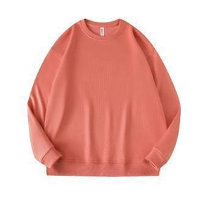 100% Cotton 250 GSM High Quality Fabric Heavy Weight Crewneck Women Men Unisex Blank Solid Sweatshirt