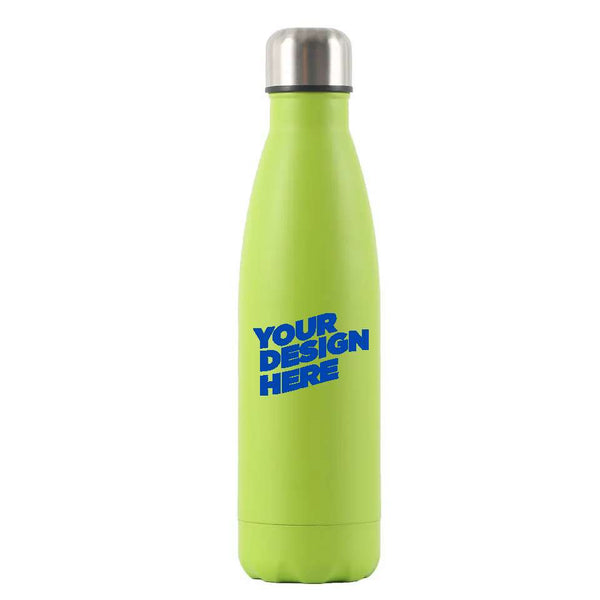 17 oz Eco friendly Cola Double Wall Stainless Steel Vacuum Flask Insulated BPA Free 500ml Thermo Camping Drink Water Bottle