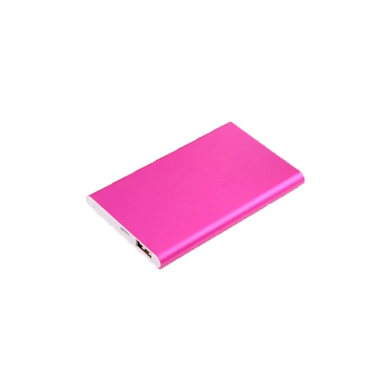 Large capacity colorful power bank with custom logo