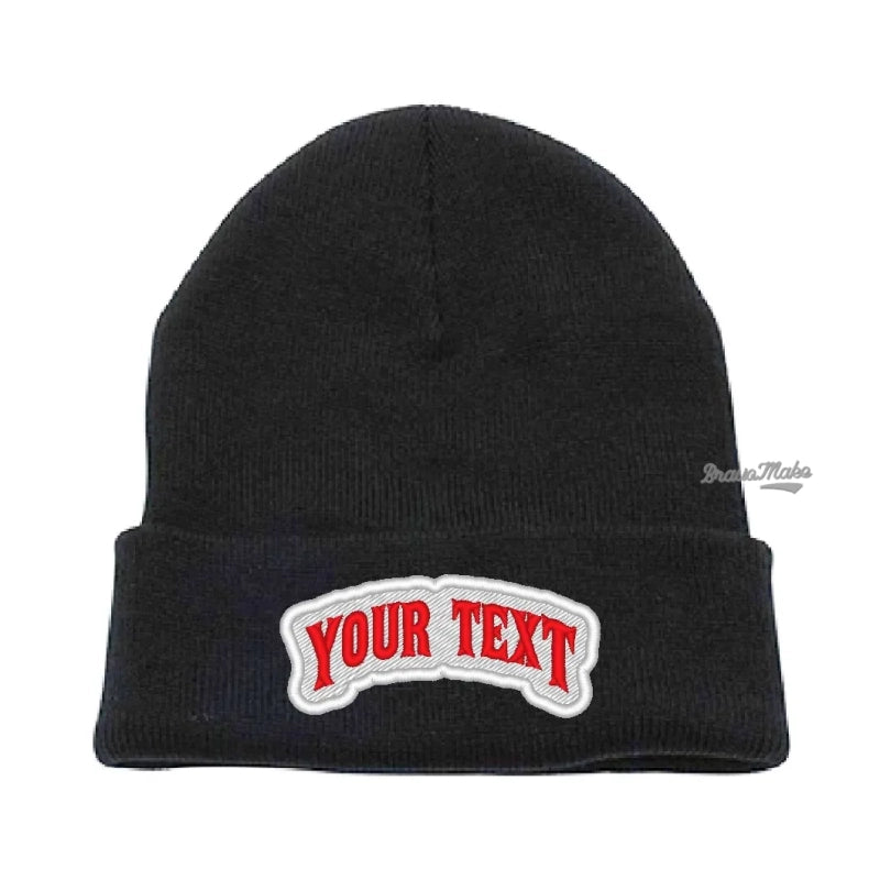 100% Acrylic Custom Winter Hat Beanie /Embroidery Logo Sport Knit Toque bobble Custom Winter Beanie Hat with your own logo