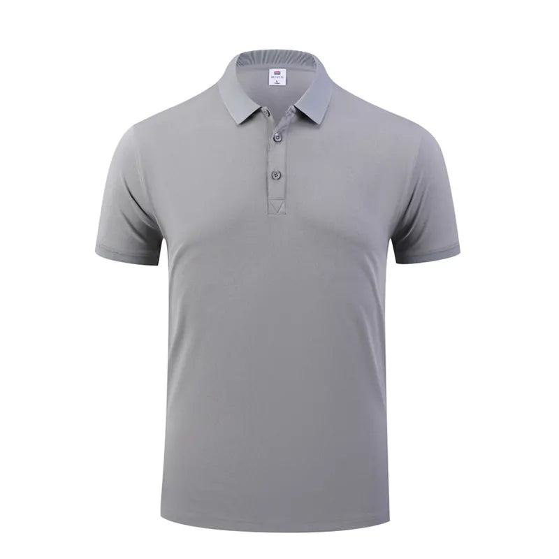 Custom High purity soft cotton polo t shirts men's Anti-wrinkle over size polo shirts for staff with logo