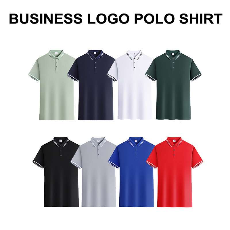 Wholesale Custom Polo Homme High Quality Embroidered Logo Knit Fabric Plus Size Golf Polo T Shirt For Men