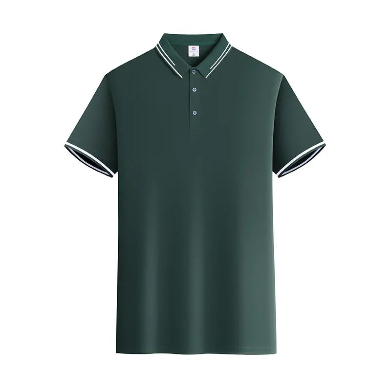 Wholesale Uniform Blank Men's Polo Shirts Custom Embroidered Logo Polo T Shirts