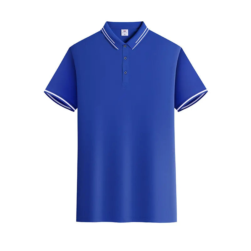 2023 Low MOQ Best Selling Wholesale High Quality Men Custom Logo Polyester Quick Sports Golf Polo T Shirts