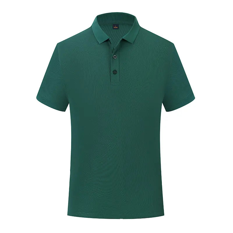 Custom High purity soft cotton polo t shirts men's Anti-wrinkle over size polo shirts for staff with logo