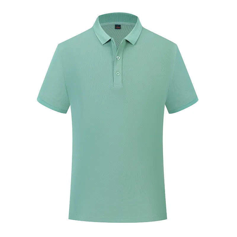 Hot Selling Design Custom Logo Solid Color Breathable Polo Shirt Customized Polo T Shirts