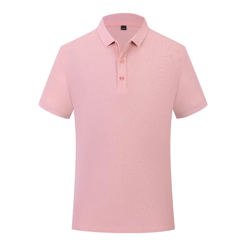 brand Polyester short sleeve polo t-shirt custom embroidery logo plain for men blank t shirt polo shirt