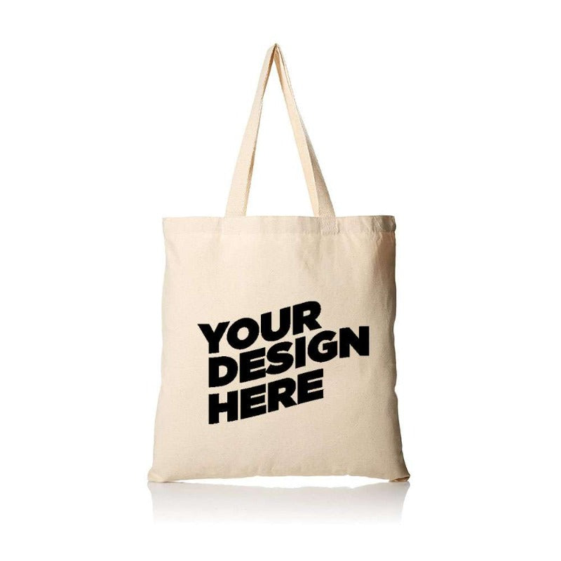 Custom Logo Printed Size Reusable Cotton Women Men Travel Shopper Tote Storage Shopping Bag Fabric Canvas Cloth Beach Handbags