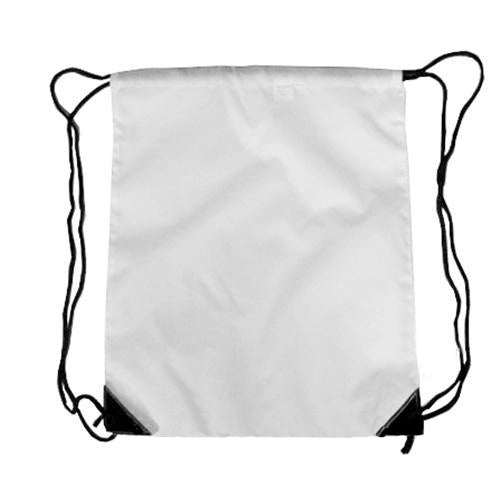 Custom Logo Drawstring Printed Polyester Gym Bags Training Gymsack Polyester nylon Waterproof Drawstring Bag