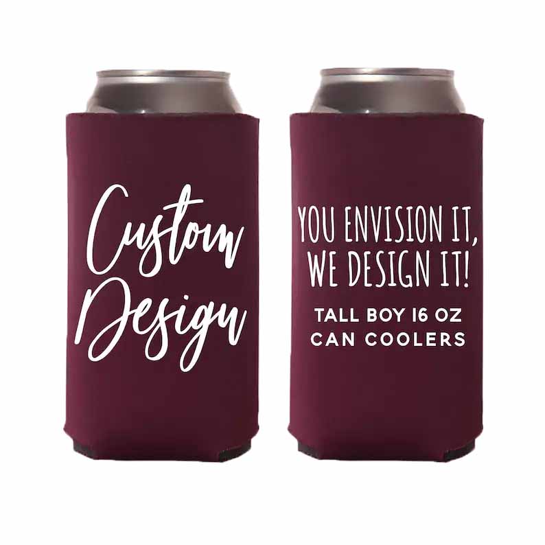  Factory Direct Neoprene Sleeve Insulated Can Cooler Drink Coozy Logo Stubby Cooler