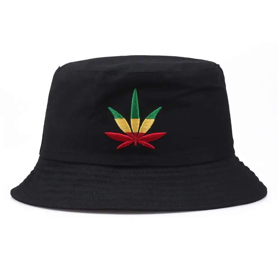 Wholesale unisex custom embroidery logo cotton Veracap solid outdoor flat top wide brim kids fisherman bucket hat caps