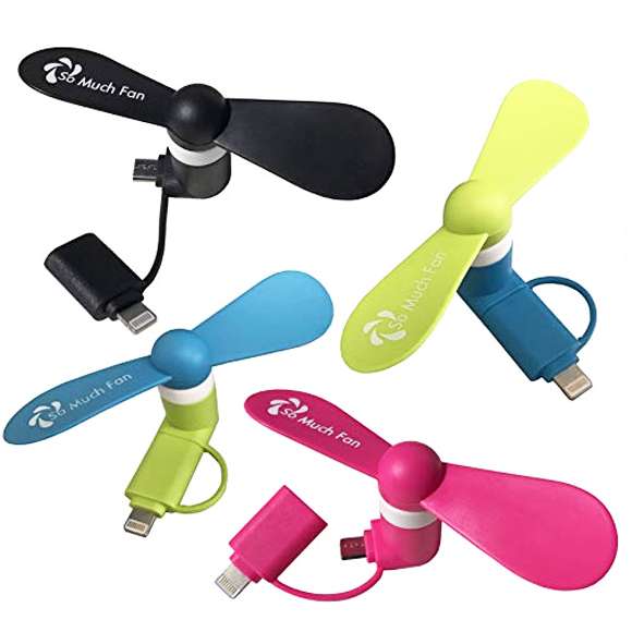 Promotional Gifts 3 in 1 Mini Fan For Phone Type C Android Mobile Phone Fan USB Fan With Custom Logo