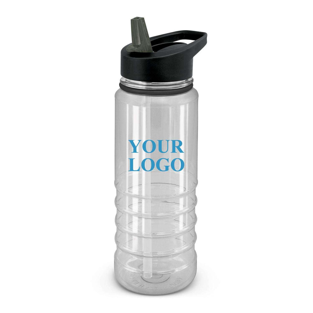 Wholesale custom logo plastic flip top straw gym sport shaker water bottle