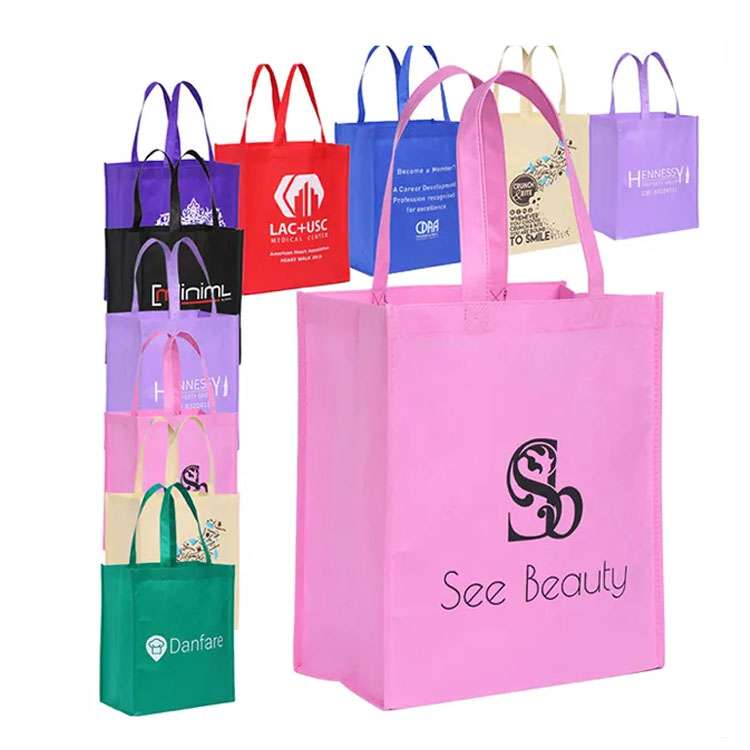 Custom Non Woven Shopping Bags Logo Printed Reusable Non-Woven Bag