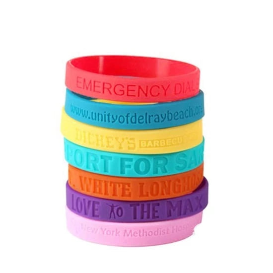 Custom Silicone Bracelets,Make Your Own Rubber Wristbands With Logo,High Quality Personalized Wrist Band