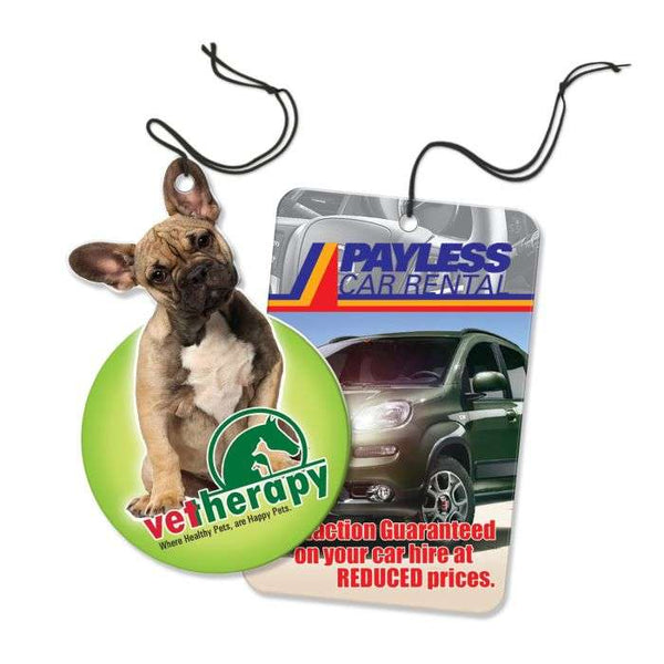 Custom Car Air Freshener With Your Puppy Photo