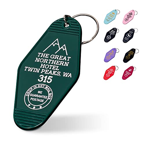 custom logo color Material Key tags promotional blank plastic Retro vintage motel room hotel keychain