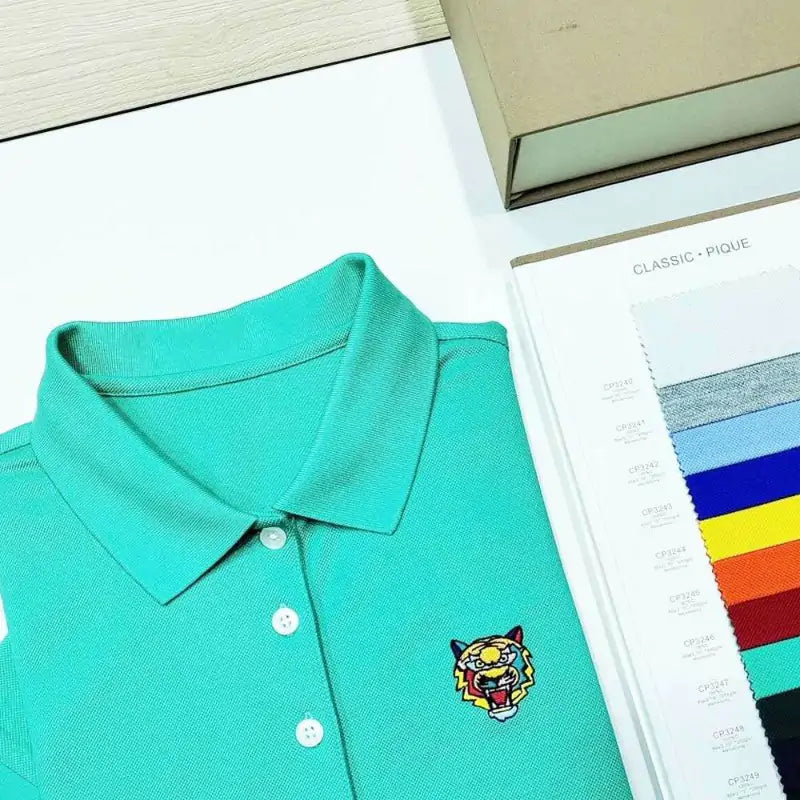 2024 Men's golf custom polo shirt full logo embroidery wholesale breathable quick-drying guarantee quality polo shirts