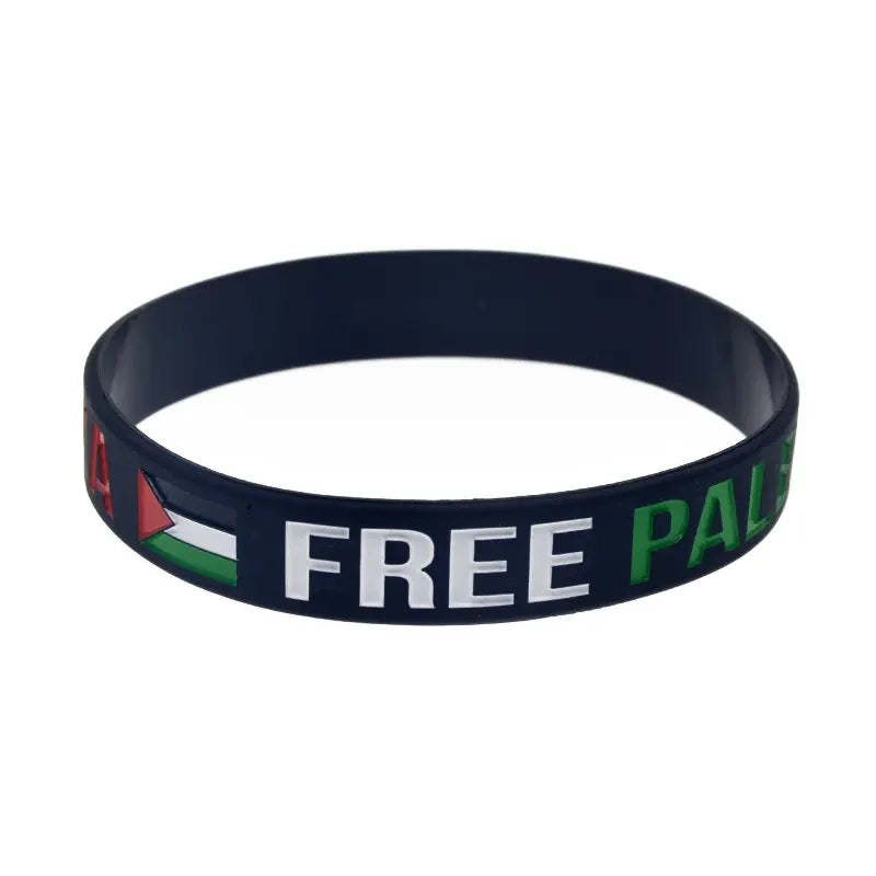  Bulk Custom Printed Logo Eco-Friendly Silicone Rubber Wrist Bands For Bracelet